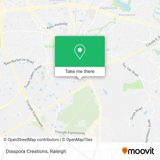 Diaspora Creations map