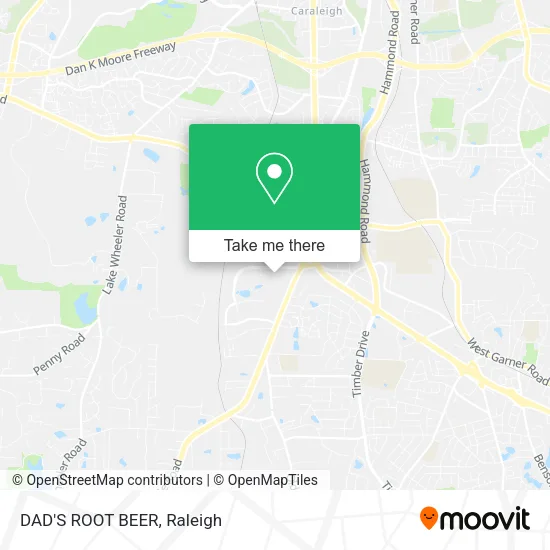 Mapa de DAD'S ROOT BEER