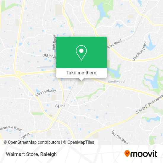 Walmart Store map