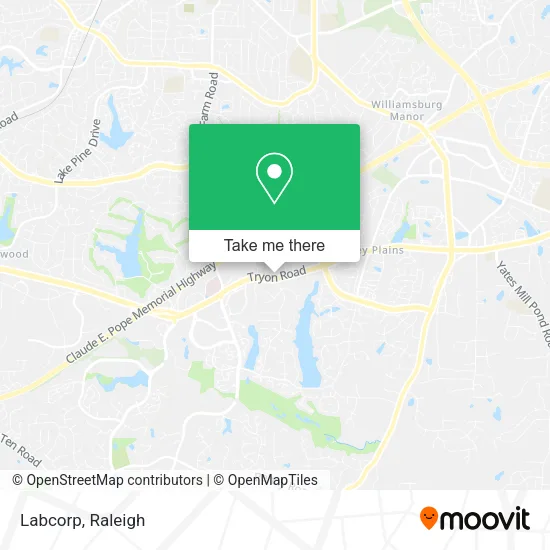 Mapa de Labcorp