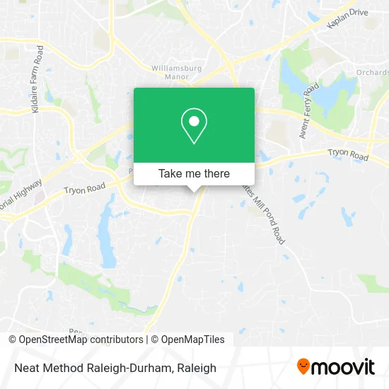 Neat Method Raleigh-Durham map