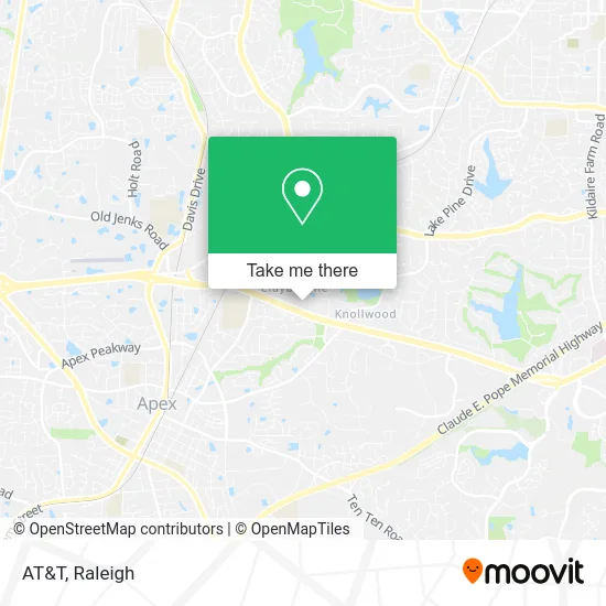 AT&T map