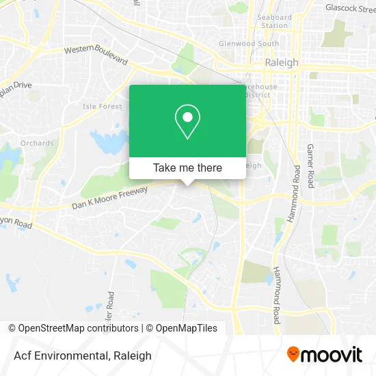 Acf Environmental map