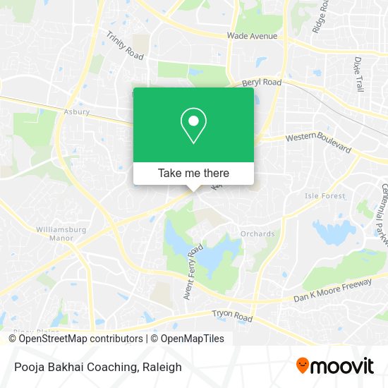 Pooja Bakhai Coaching map