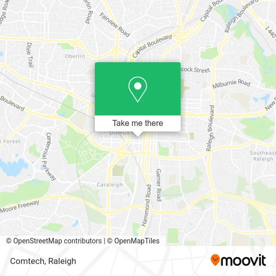 Mapa de Comtech