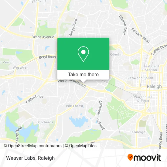 Mapa de Weaver Labs
