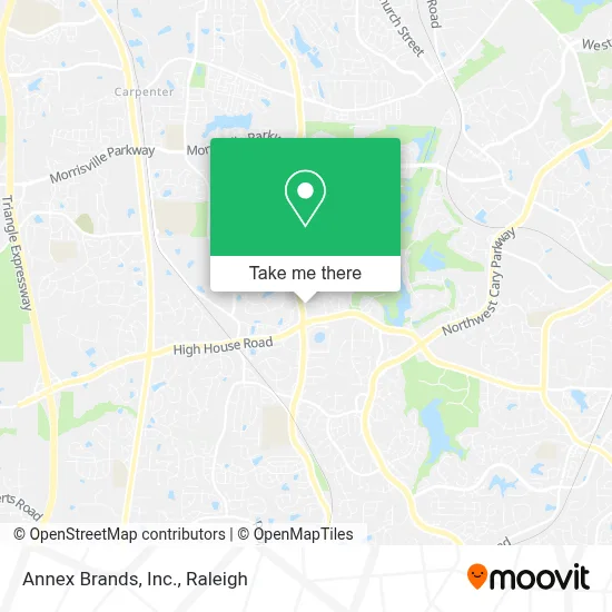 Annex Brands, Inc. map