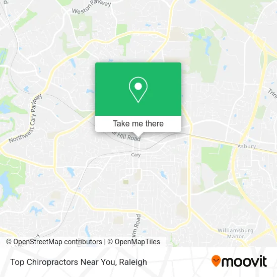 Top Chiropractors Near You map