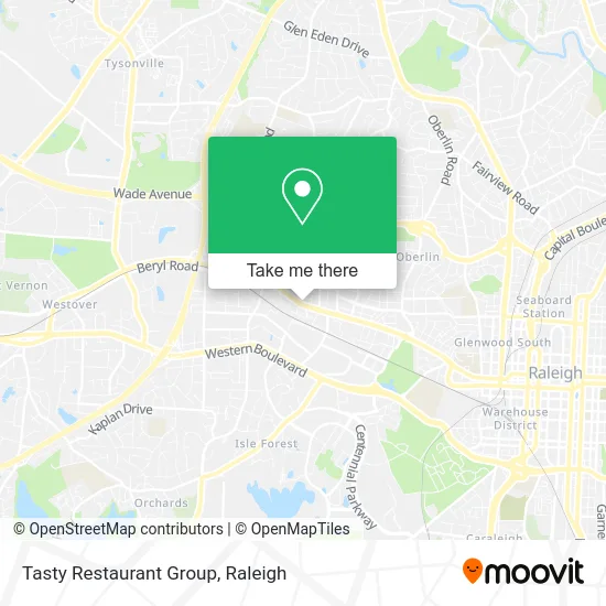 Tasty Restaurant Group map