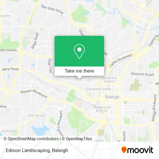 Mapa de Edison Landscaping