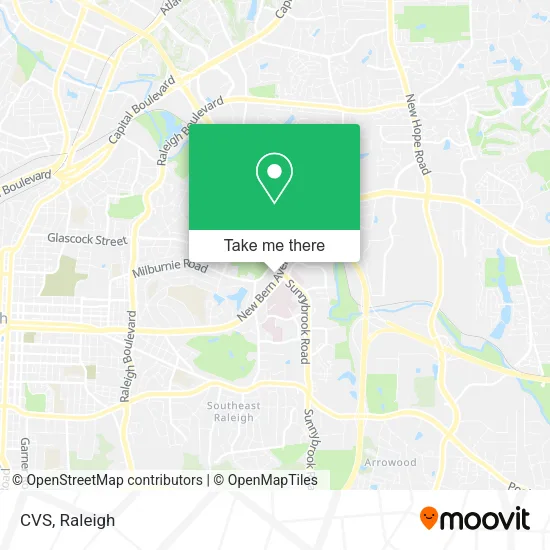 CVS map