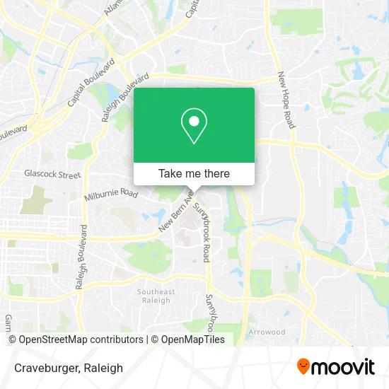 Mapa de Craveburger