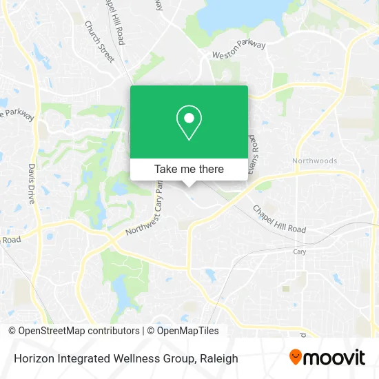 Horizon Integrated Wellness Group map