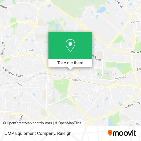 JMP Equipment Company map