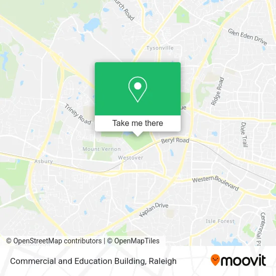 Mapa de Commercial and Education Building