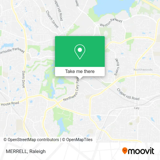MERRELL map