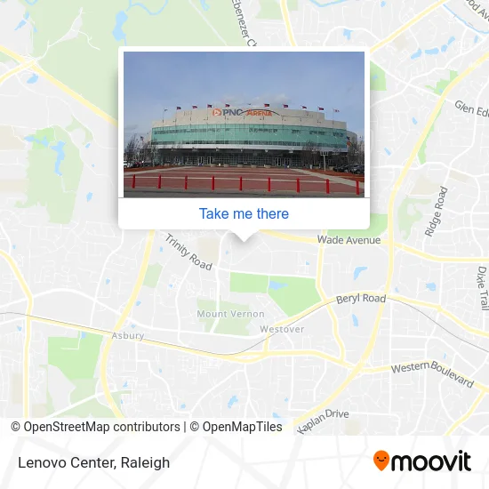 Lenovo Center map