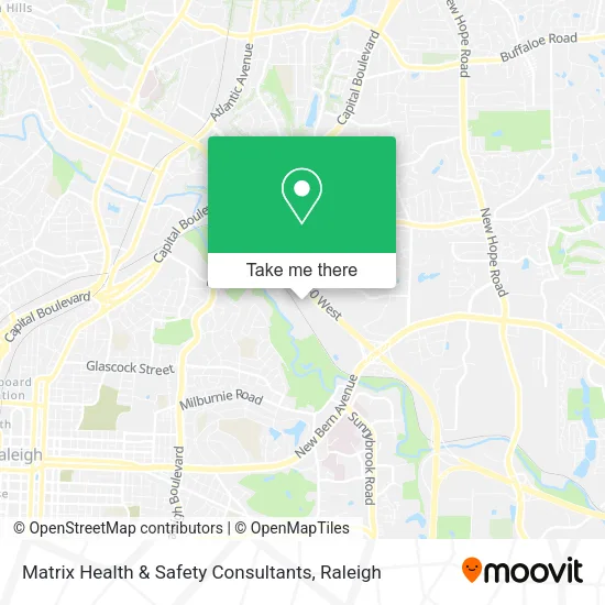 Mapa de Matrix Health & Safety Consultants