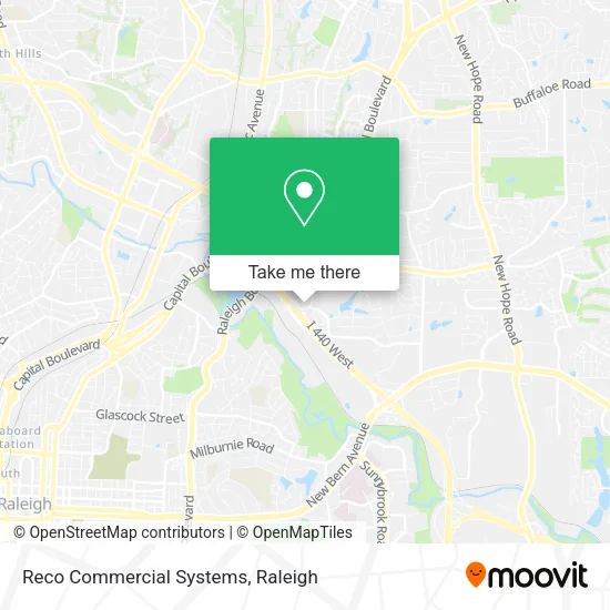Reco Commercial Systems map