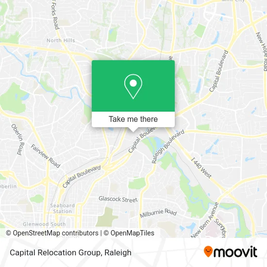 Capital Relocation Group map