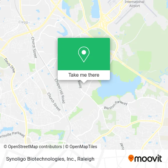 Mapa de Synoligo Biotechnologies, Inc.
