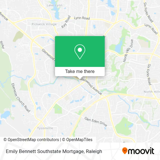 Emily Bennett Southstate Mortgage map