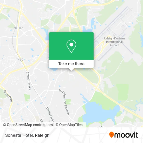 Sonesta Hotel map