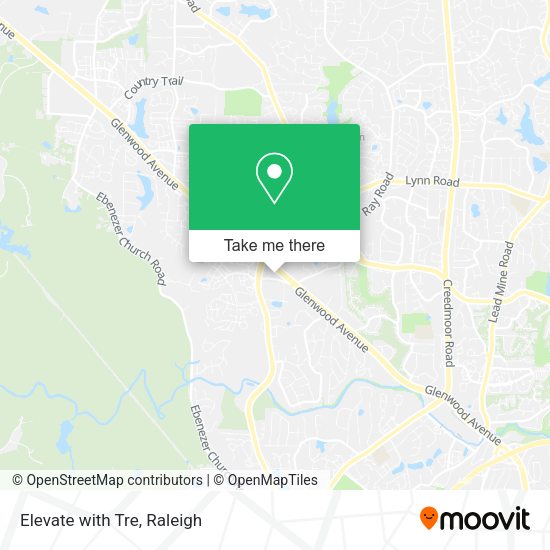 Elevate with Tre map