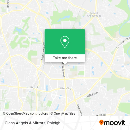 Mapa de Glass Angels & Mirrors