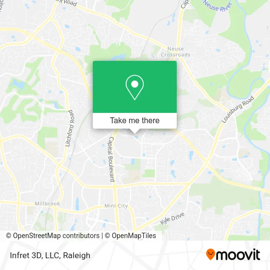 Mapa de Infret 3D, LLC