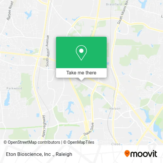 Mapa de Eton Bioscience, Inc .