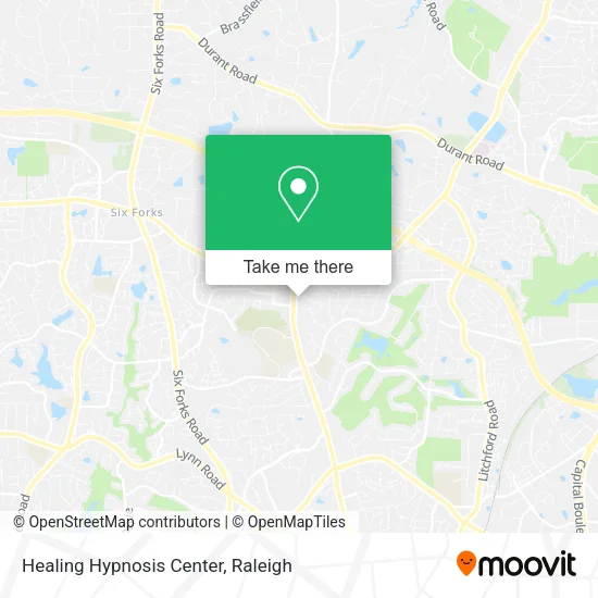 Mapa de Healing Hypnosis Center
