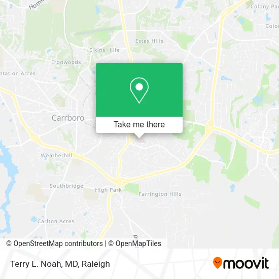 Mapa de Terry L. Noah, MD