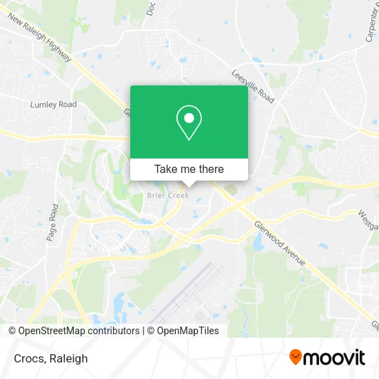 Crocs map
