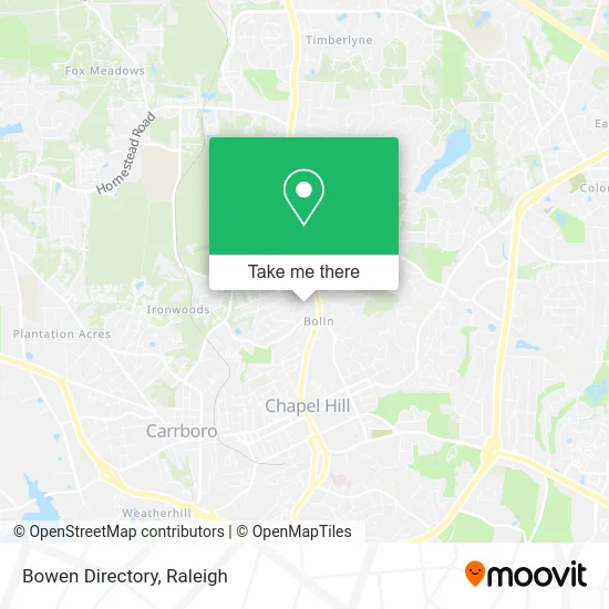 Bowen Directory map