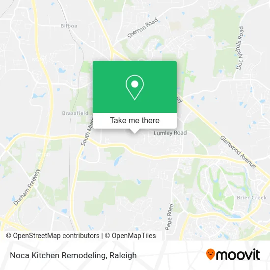 Noca Kitchen Remodeling map