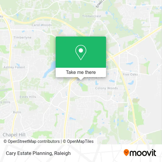 Cary Estate Planning map