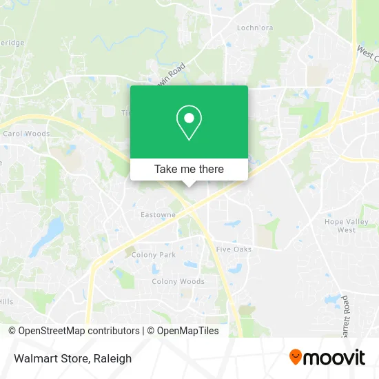 Walmart Store map