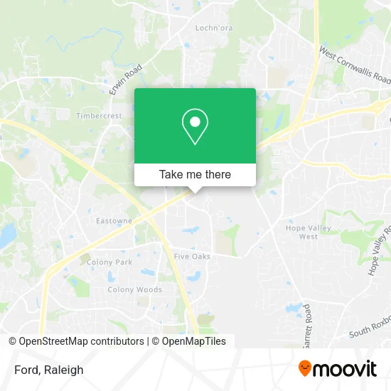 Ford map