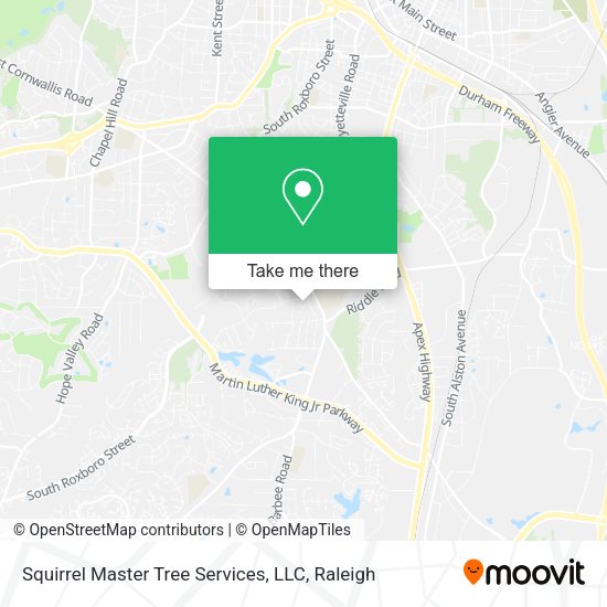 Squirrel Master Tree Services, LLC map
