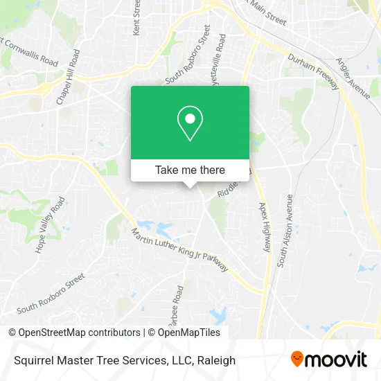 Mapa de Squirrel Master Tree Services, LLC