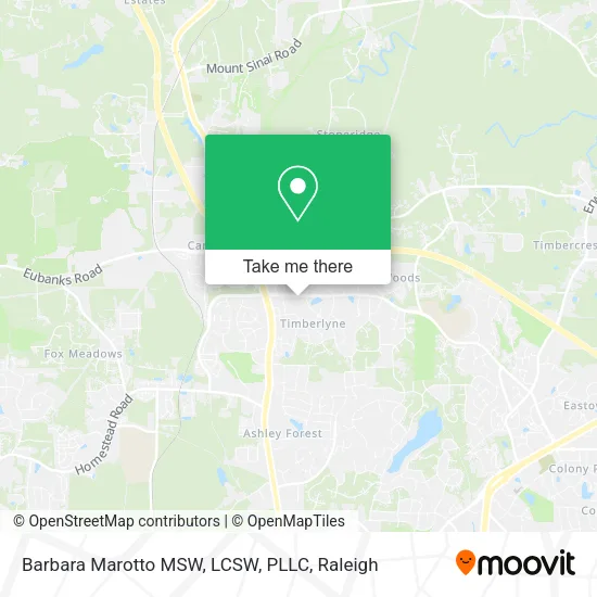 Barbara Marotto MSW, LCSW, PLLC map