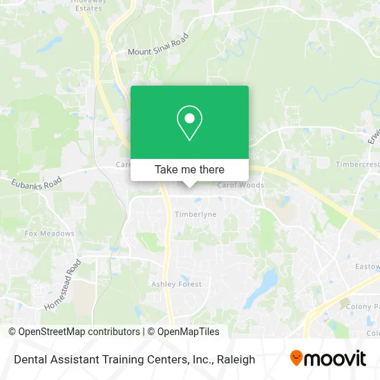 Dental Assistant Training Centers, Inc. map