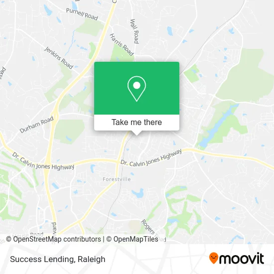 Success Lending map