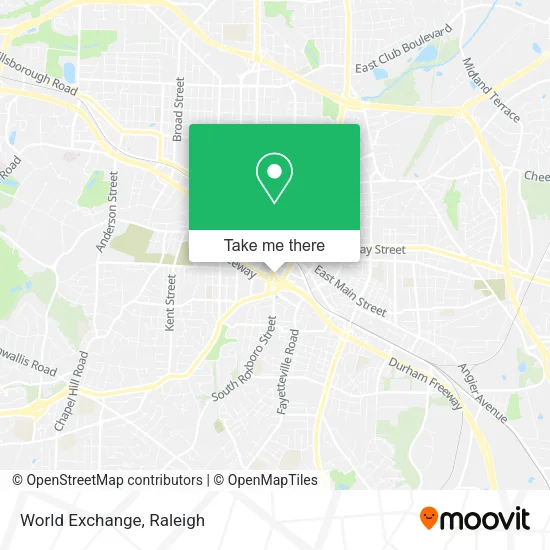 Mapa de World Exchange