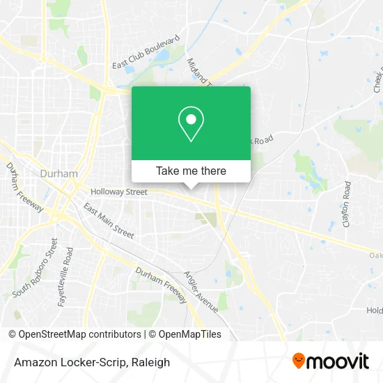 Amazon Locker-Scrip map