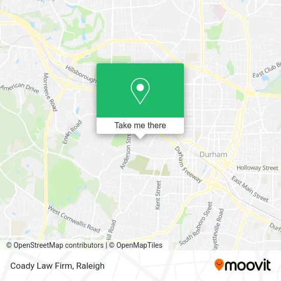 Mapa de Coady Law Firm