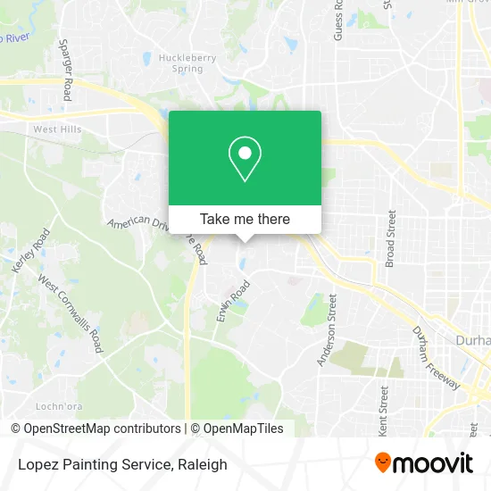 Lopez Painting Service map