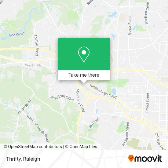 Thrifty map