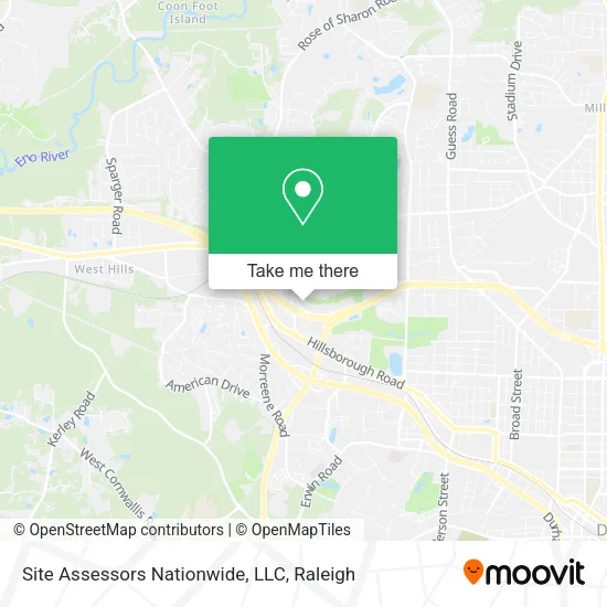 Mapa de Site Assessors Nationwide, LLC